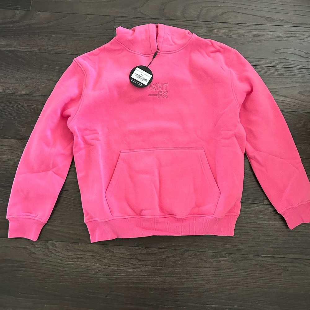 White fox 6.0 archive pink hoodie